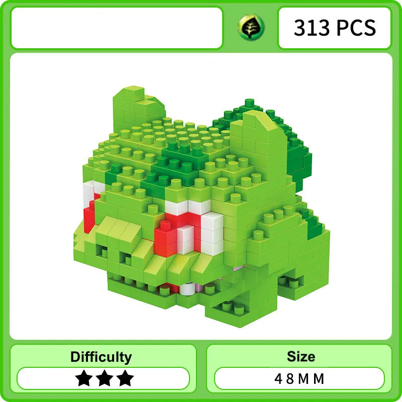 PokeBlocks Bulbasaur