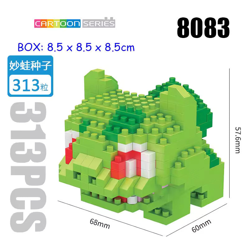PokeBlocks Bulbasaur