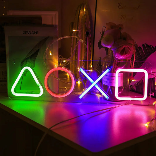 GameGlow Playstation Neon Sign