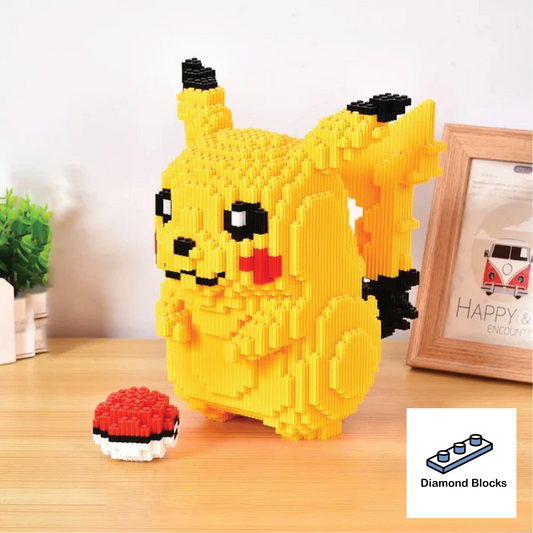 Diamond Blocks Pikachu